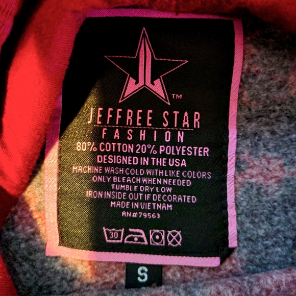Jeffree Star Unicorn Blood Tie Dye Hoodie - Picture 3 of 3